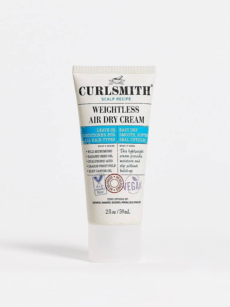 Curlsmith – Weightless Air Dry Creme – Haarcreme zum Lufttrocknen, 59 ml