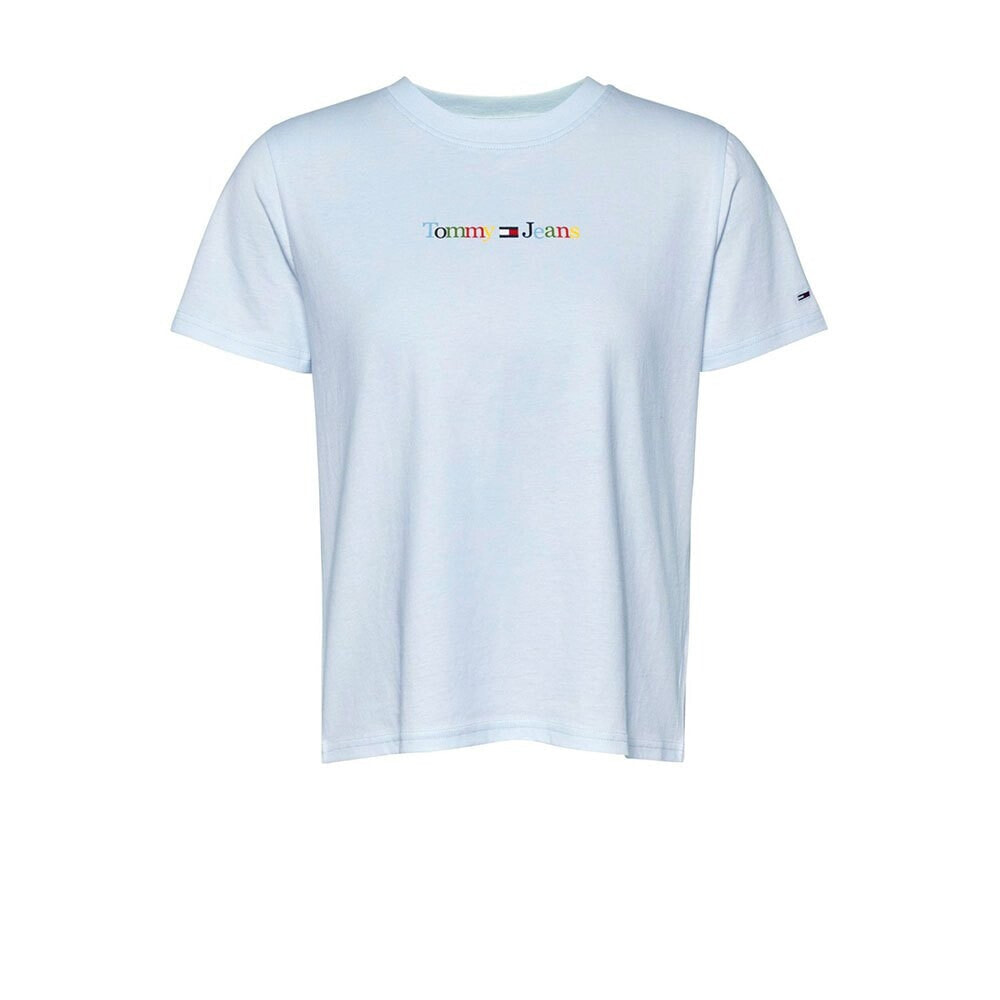 TOMMY JEANS Reg Color Serif Linear Short Sleeve T-Shirt