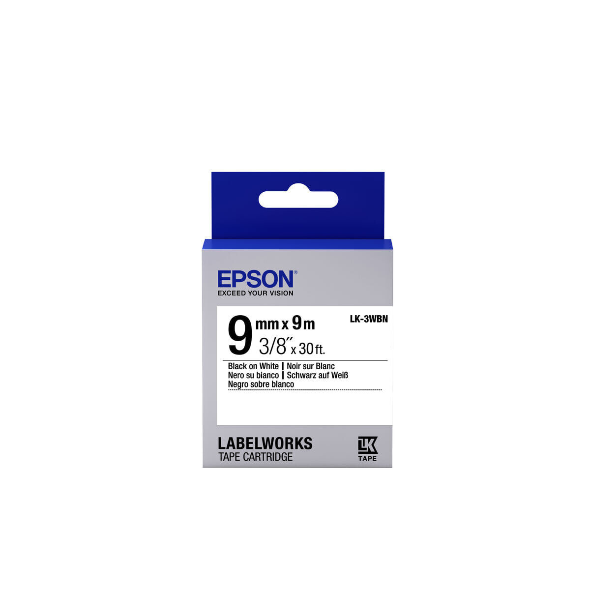 Printer Labels Epson C53S653003 White Black Black/White