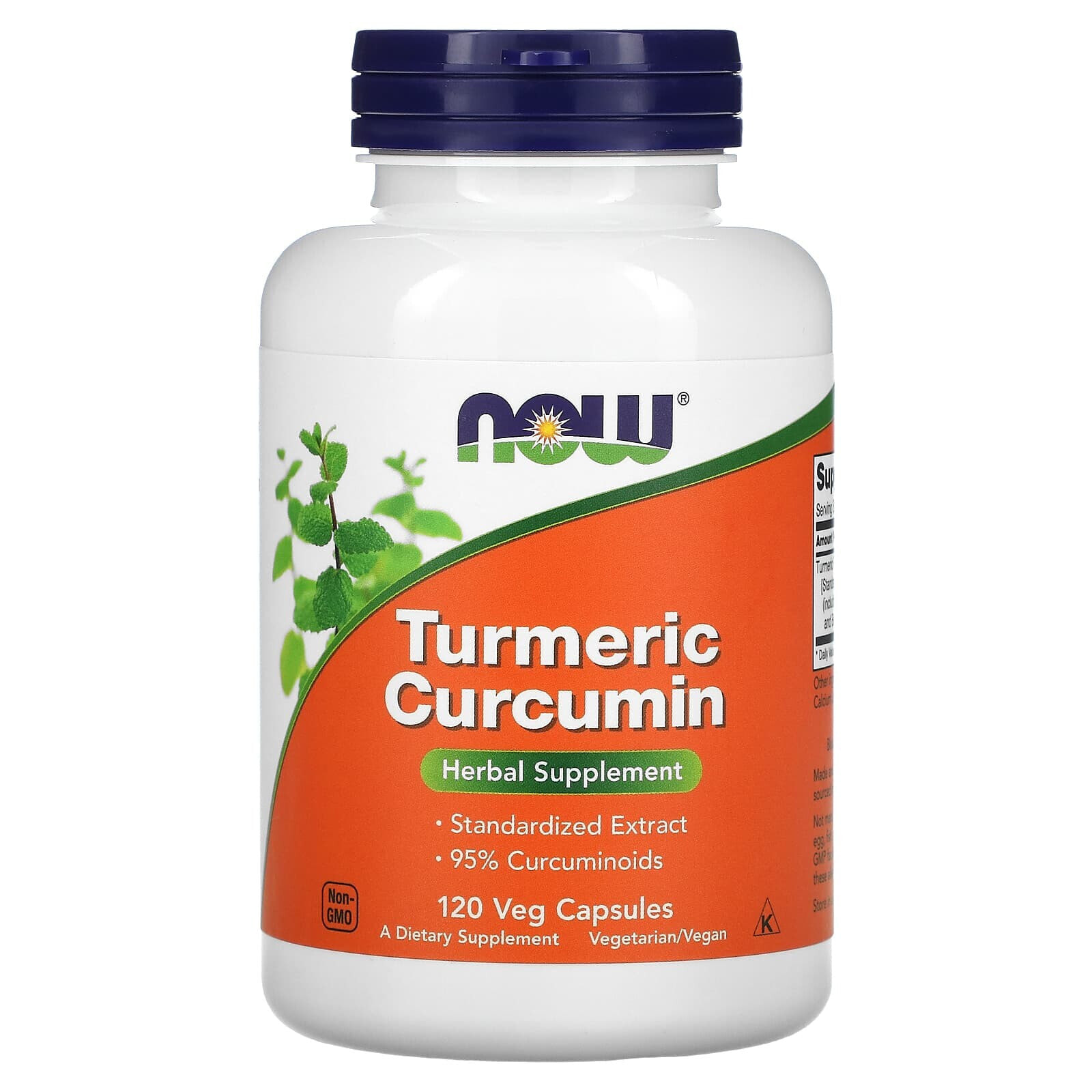 NOW Foods, Turmeric Curcumin, 60 Veg Capsules