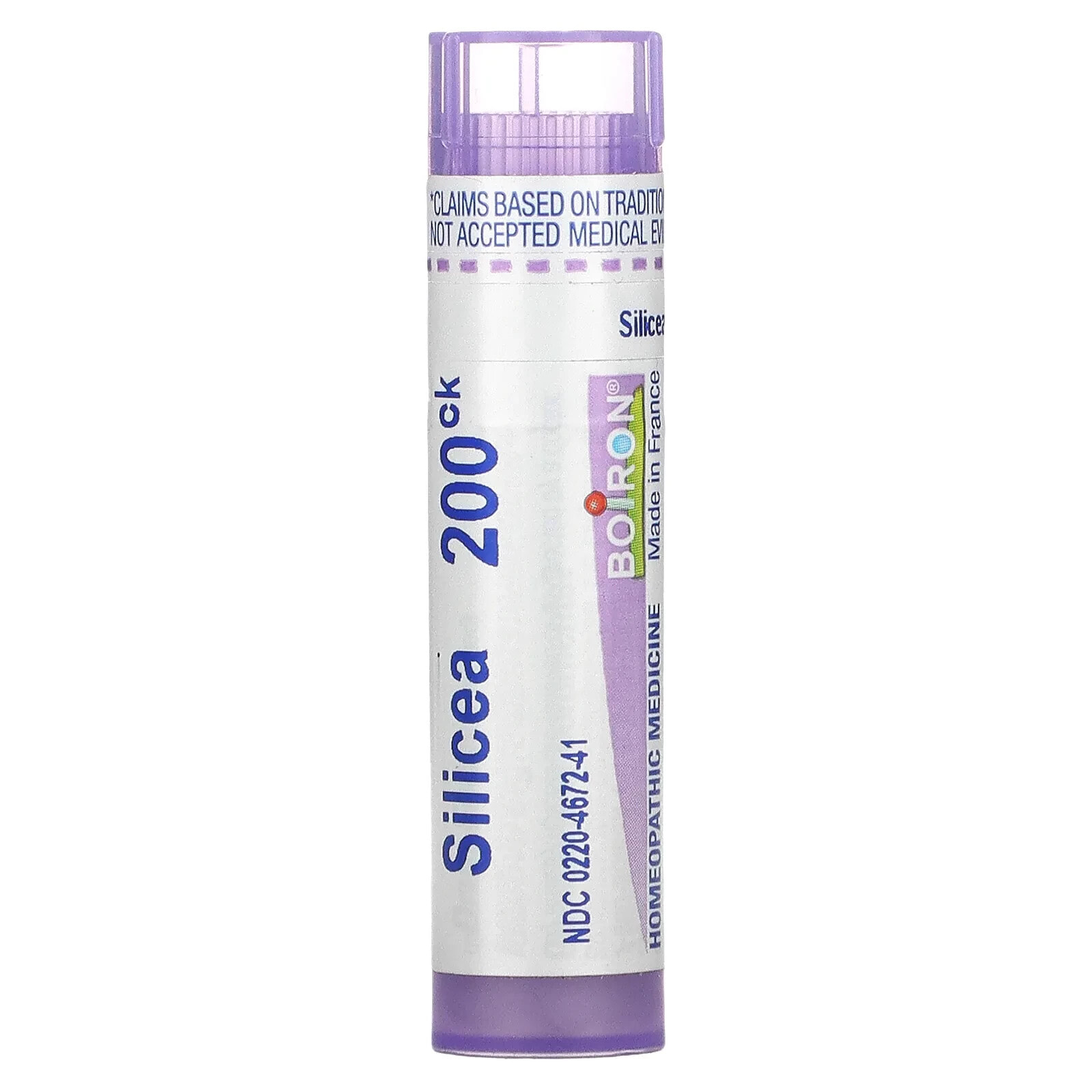 Boiron, Single Remedies, Silicea, 200CK, Approx 80 Pellets