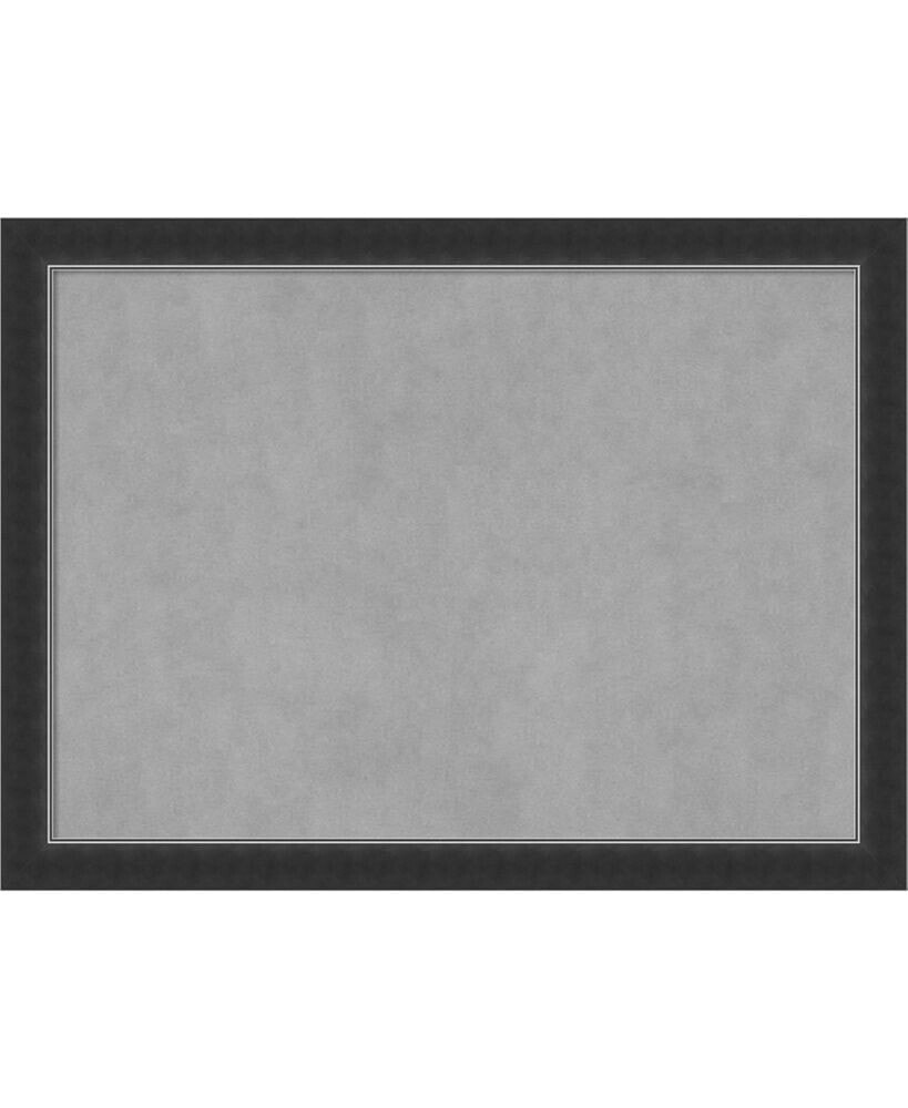 Amanti Art corvino Black 31x23 Framed Magnetic Board