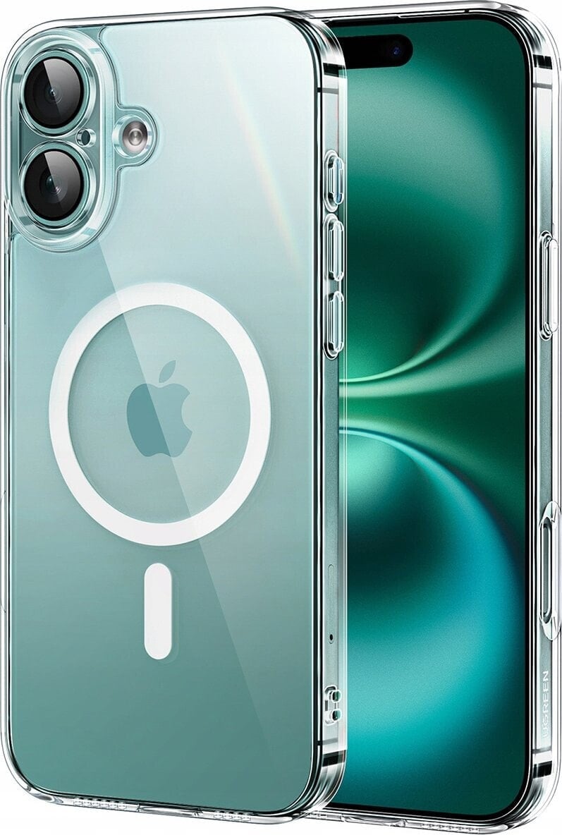 Ugreen Etui Ugreen Classy Clear Magnetic na iPhone 16 Plus - przezroczyste