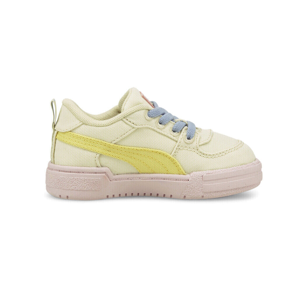 Puma Ca Pro Tinycotton Lace Up Ac Toddler Girls Yellow Sneakers Casual Shoes 38