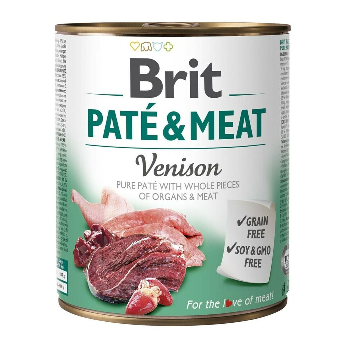 Wet food Brit Chicken Meat Wild Boar 800 g