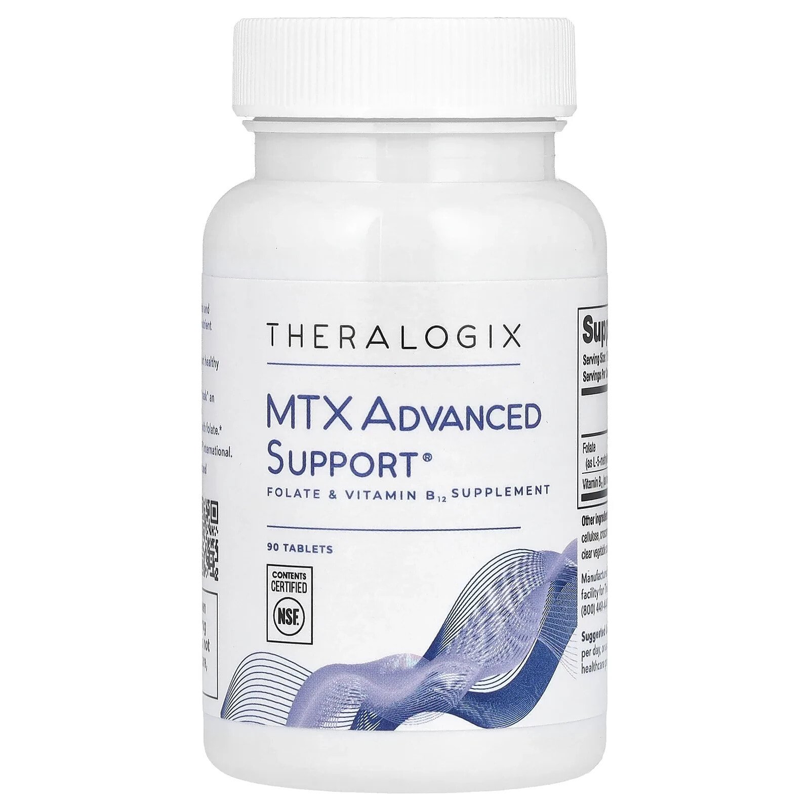 MTX Advanced Support®, Folate & Vitamin B12 Supplement, 90 Tablets