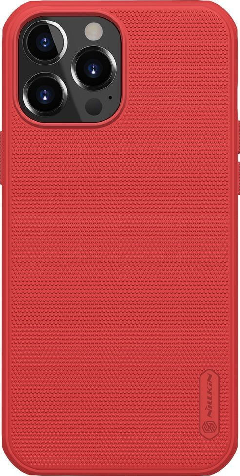 Nillkin Nillkin Super Frosted Shield Pro wytrzymałe etui pokrowiec iPhone 13 Pro czerwony