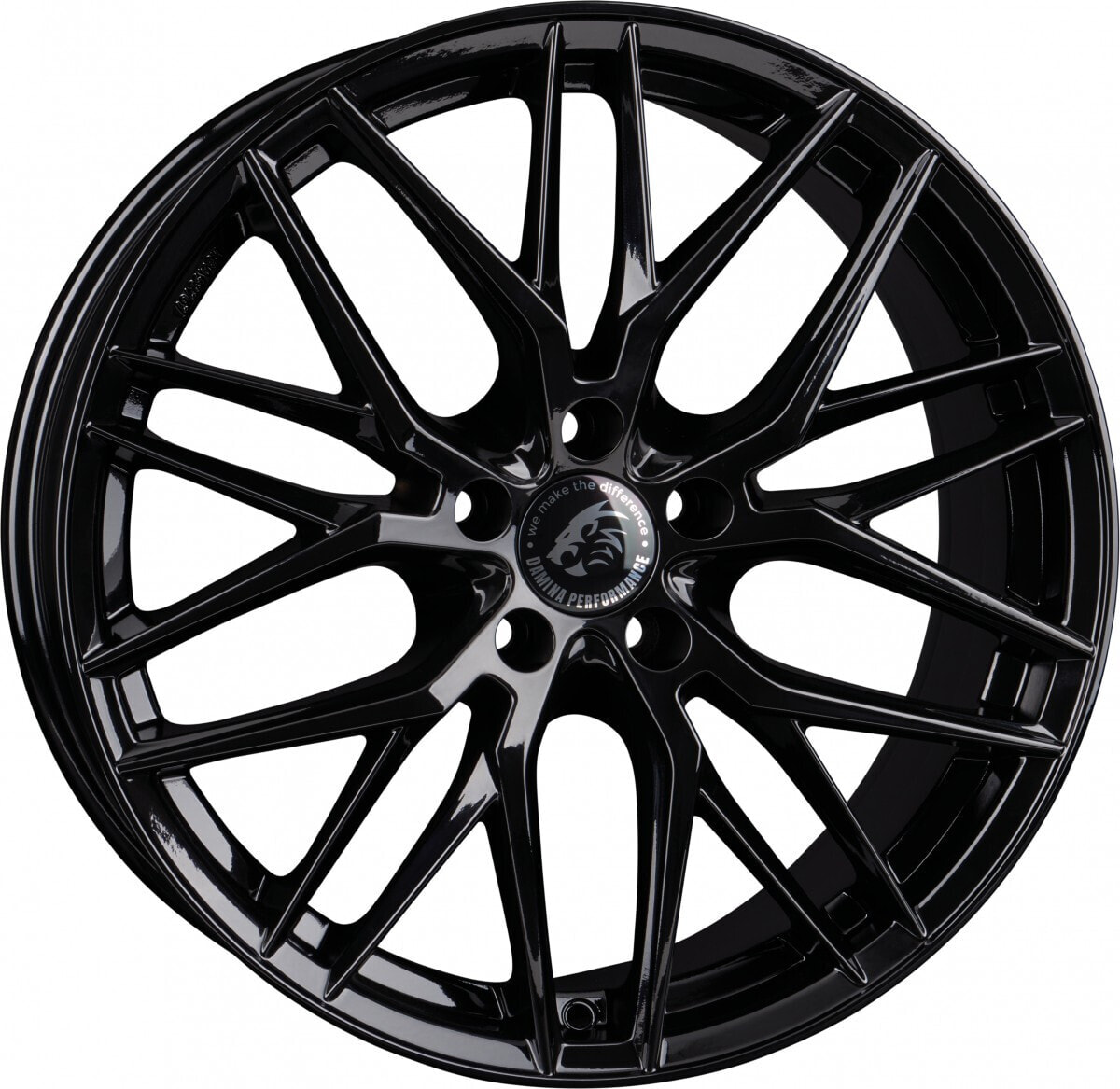 Колесный диск литой Damina Performance DM08 black 8x18 ET35 - LK5/112 ML66.6