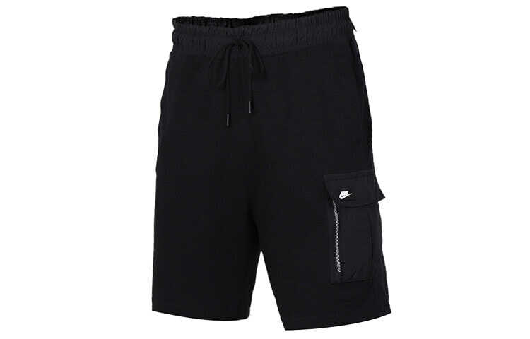 Nike 口袋抽绳运动跑步透气短裤 男款 黑色 / Шорты Nike BV3117-010 Shorts