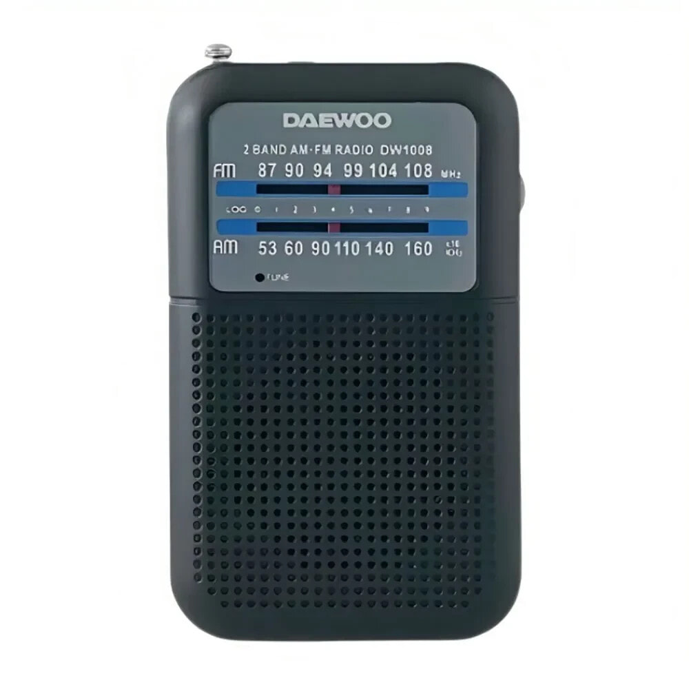 DAEWOO DW1008BK Portable Radio