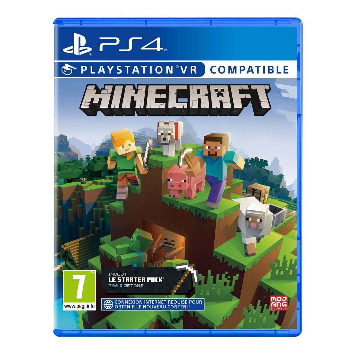 PlayStation 4 Video Game Mojang Minecraft Starter Refresh Edition — купить  недорого с доставкой, 17993257