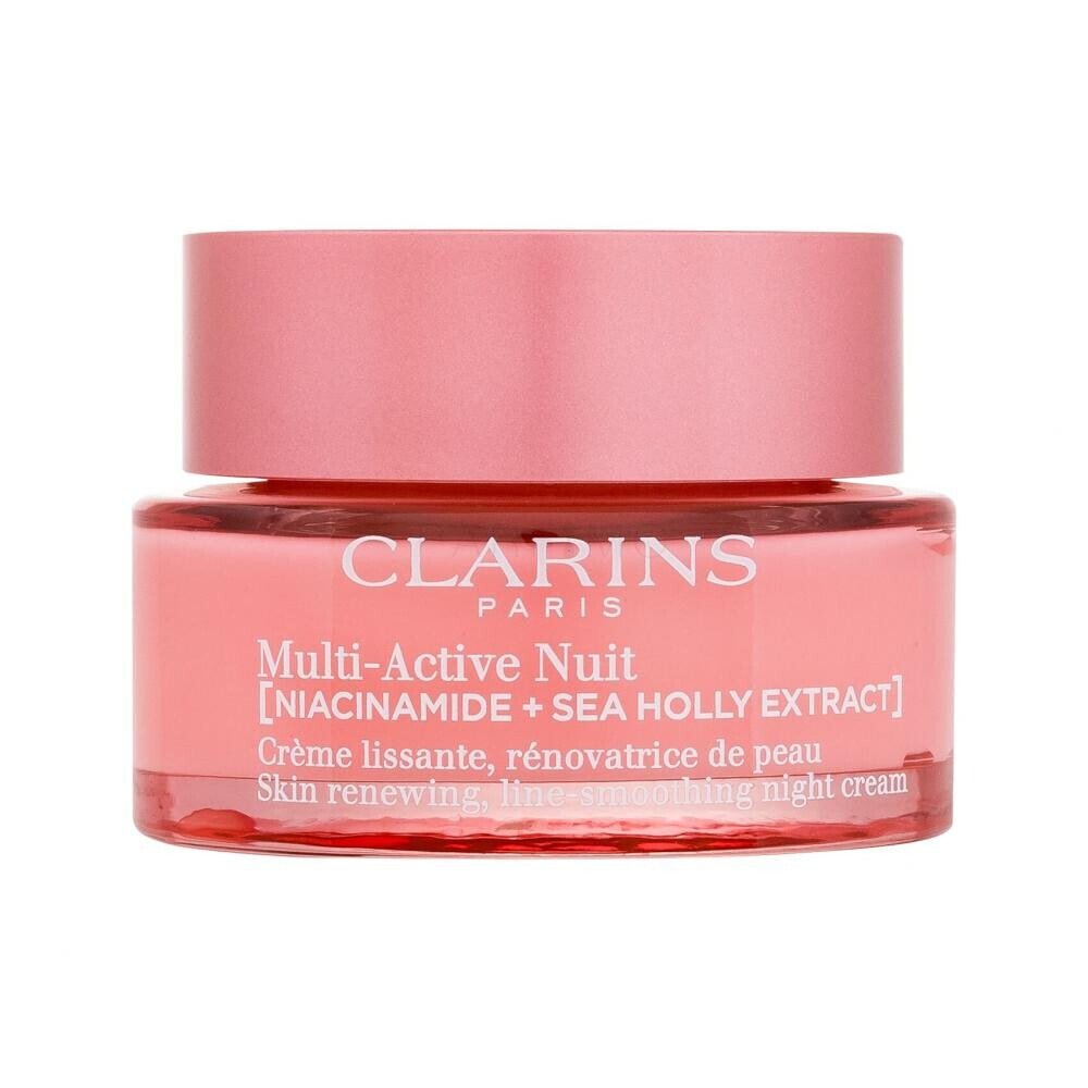 Clarins Multi-Active Night Cream All Skin Types 50 ml nachtcreme Feine Linien & Falten für Frauen