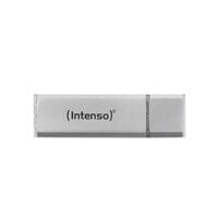 Intenso 3521496 - 128 GB - USB Type-A - 2.0 - 28 MB/s - Cap - Silver