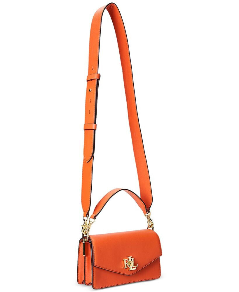 Lauren ralph lauren small discount leather tayler convertible crossbody bag