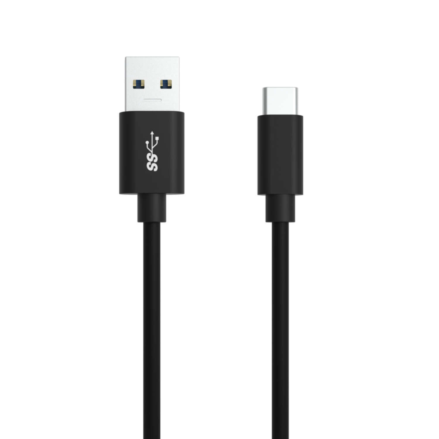 Ansmann 1700-0080 USB кабель 0,12 m 2.0 USB A USB C Черный