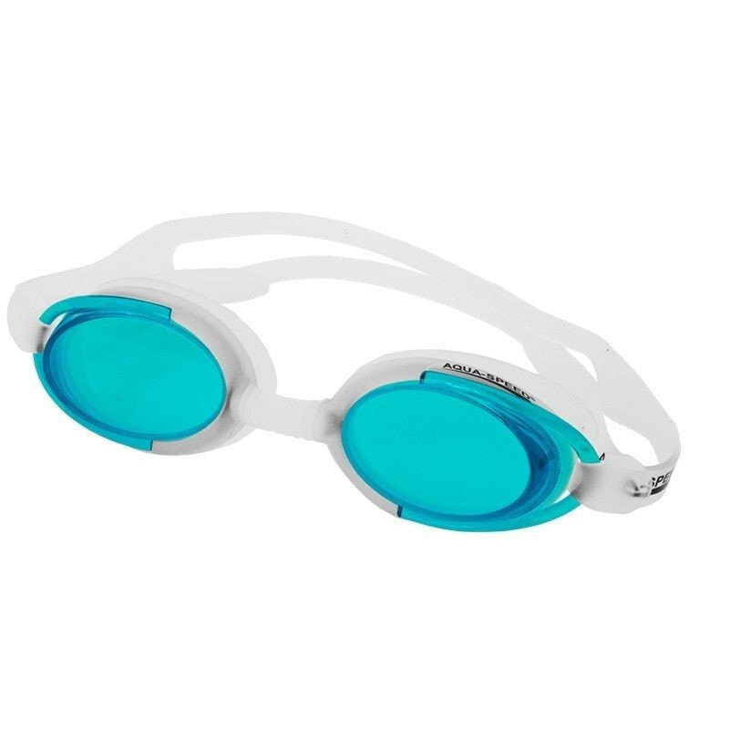 Очки для плавания Aqua Speed Swimming goggles Aqua-Speed Malibu white-green