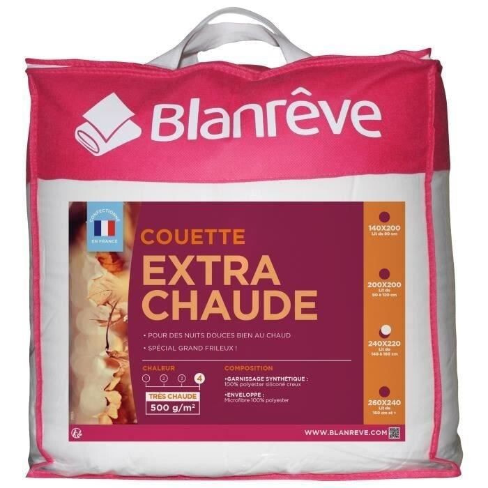 BLANREVE Extra Warm Microfiber Duvet - 220 x 240 см - Белый