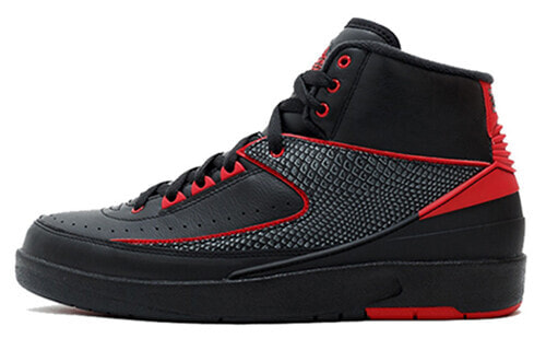 Jordan Air Jordan 2 Retro Alternate 87 低帮 复古篮球鞋 GS 黑红 / Кроссовки Jordan Air Jordan 2 Retro Alternate 87 GS 834276-001