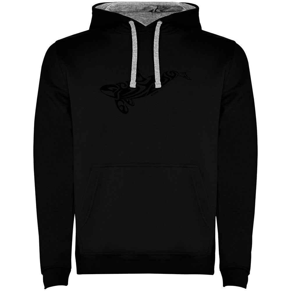 KRUSKIS Orca Tribal Two-Colour Hoodie
