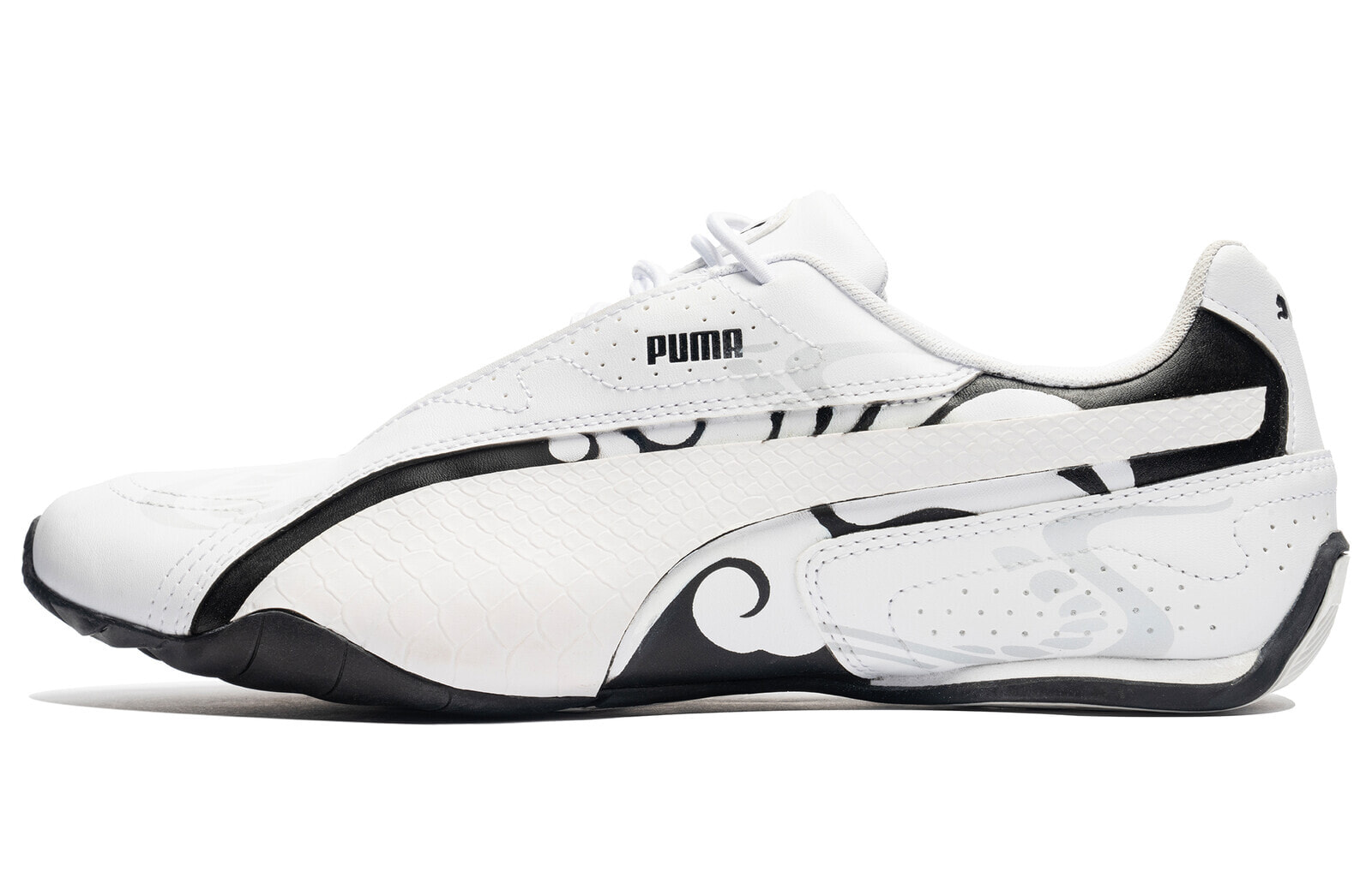 PUMA Redon Bungee Cycling Shoes Men Low-Top White