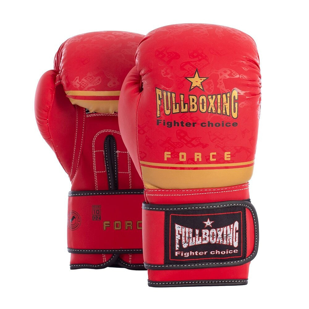 FULLBOXING Force Artificial Leather Boxing Gloves