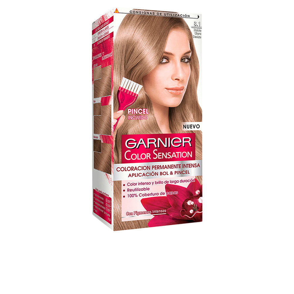 Color sensation. Краска Garnier Color Sensation палитра. Краска Гарнер колор сенсейшен. Краска Гарнер колор сенсейшен палитра. Гарньер Colour Sensations краска для волос 8.1.