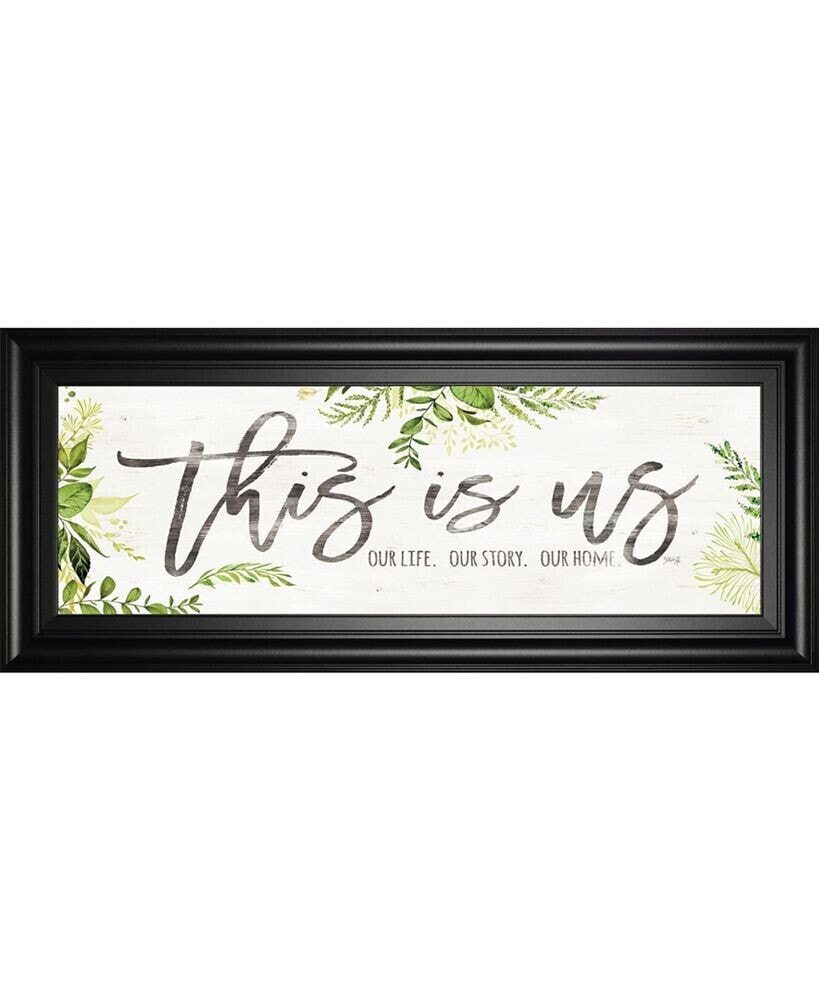 This is Us by Marla Rae Framed Print Wall Art, 18