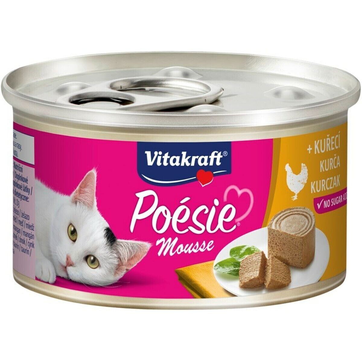 Cat food Vitakraft POESIE mousse pollo Chicken 85 g