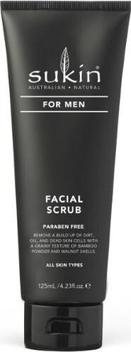 Sukin For Men Facial Scrub Мужской скраб для ухода за нормальной кожей 125 мл