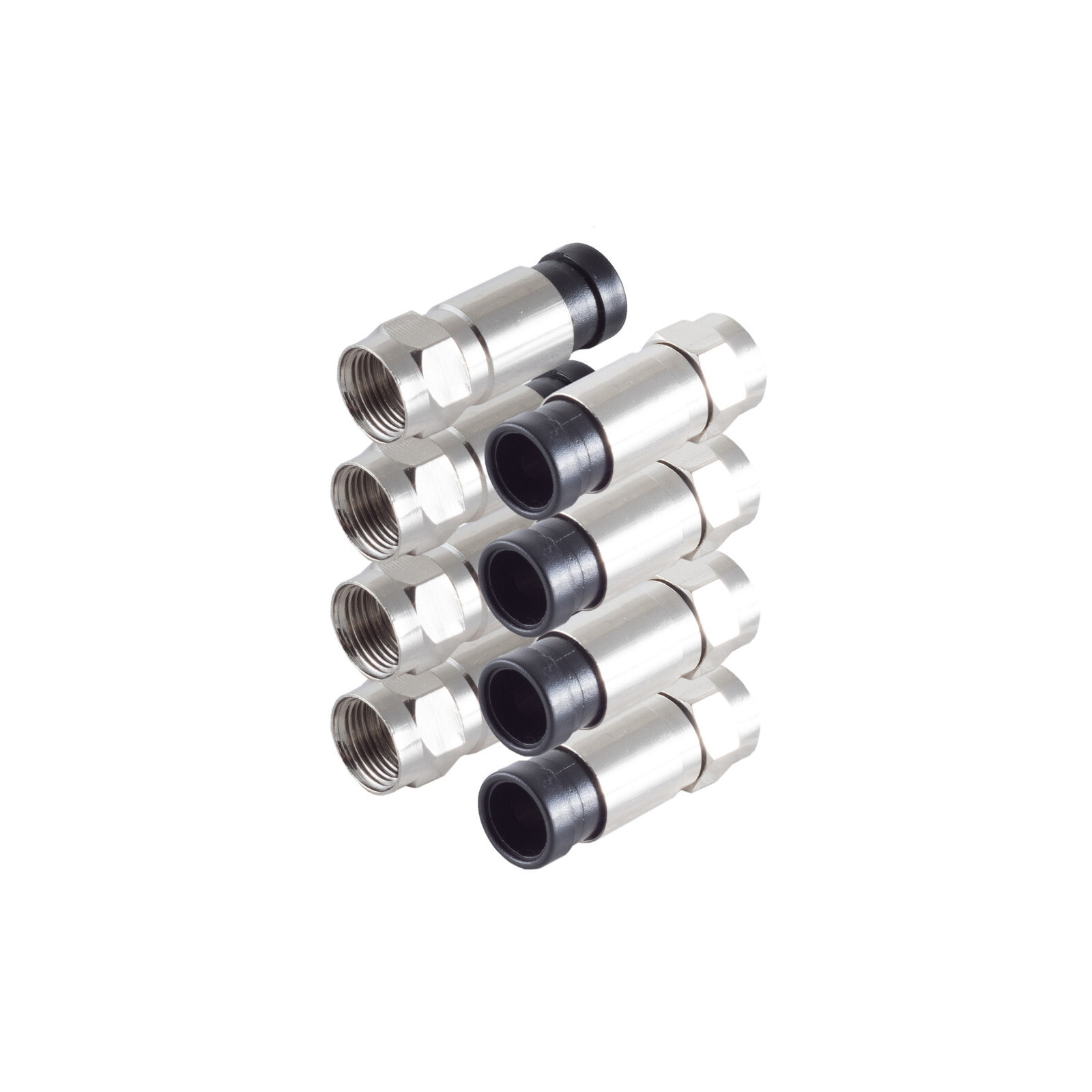 BS15-300214 - F-type - F - F - 7 mm - Stainless steel - 4 pc(s)