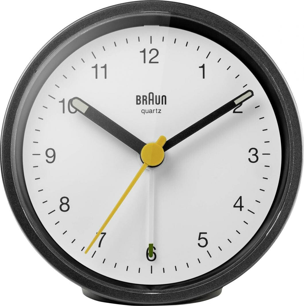 Braun BC 12 BW alarm clock black (67049)