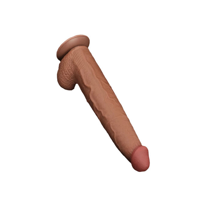 Sliding Skin Dildo, 34 cm