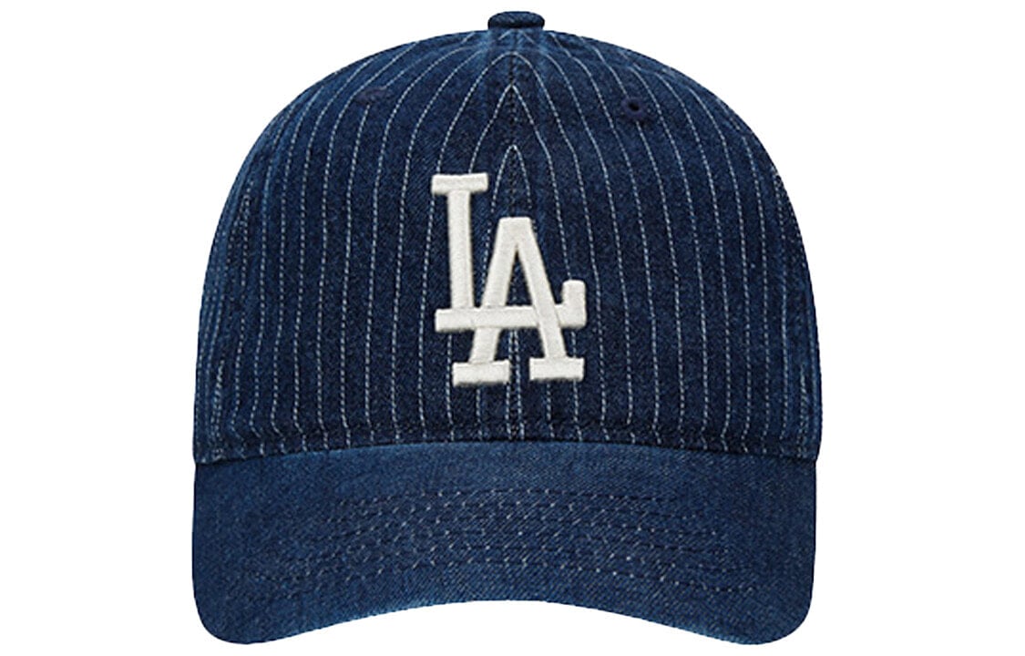 MLB 洛杉矶道奇队大Logo 棒球帽 男女同款 藏青色 / Шапка MLB 32CPDZ013-07U