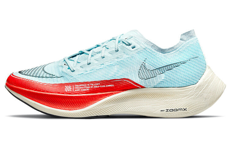 Nike ZoomX Vaporfly Next% 2 ice blue 马拉松 竞速 专业 低帮 跑步鞋 男女同款 蓝红 / Кроссовки Nike ZoomX Vaporfly Next 2 Ice Blue CU4111-400