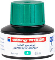 Edding MTK 25 заправочный картридж для маркера Зеленый 25 ml 1 шт 4-MTK25004