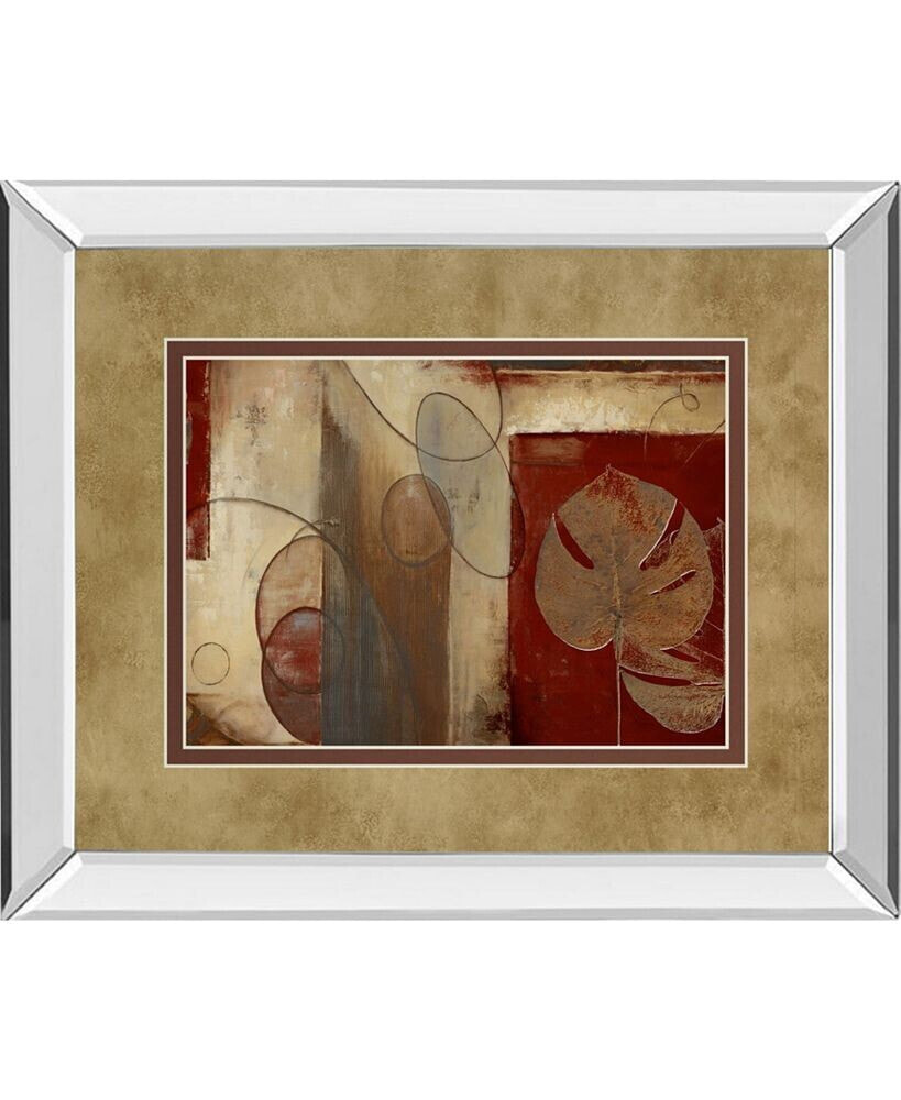 Classy Art inspiration in Crimson by Patricia Pinto Mirror Framed Print Wall Art, 34
