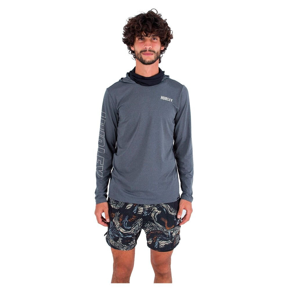 HURLEY H2O-Dri Atticus Fastlane Upf Long Sleeve Rashguard