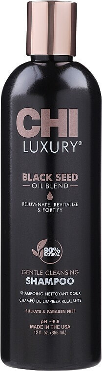 Reinigendes Shampoo mit Schwarzkümmelöl - CHI Luxury Black Seed Gentle Cleansing Shampoo