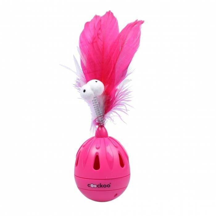 COOCKOO Tumbler cat toy pink 19.5x7 cm