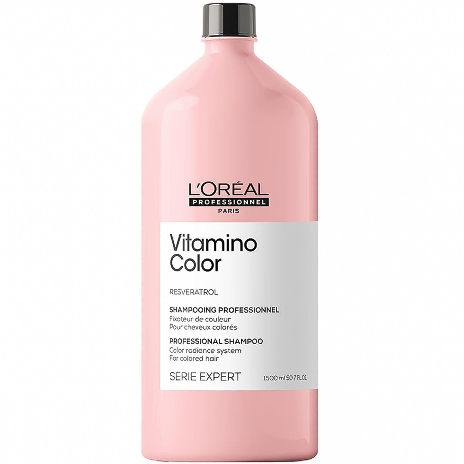 L'Oreal Paris Vitamino Color Shampoo Витаминный шампунь для окрашенных волос 1500 мл