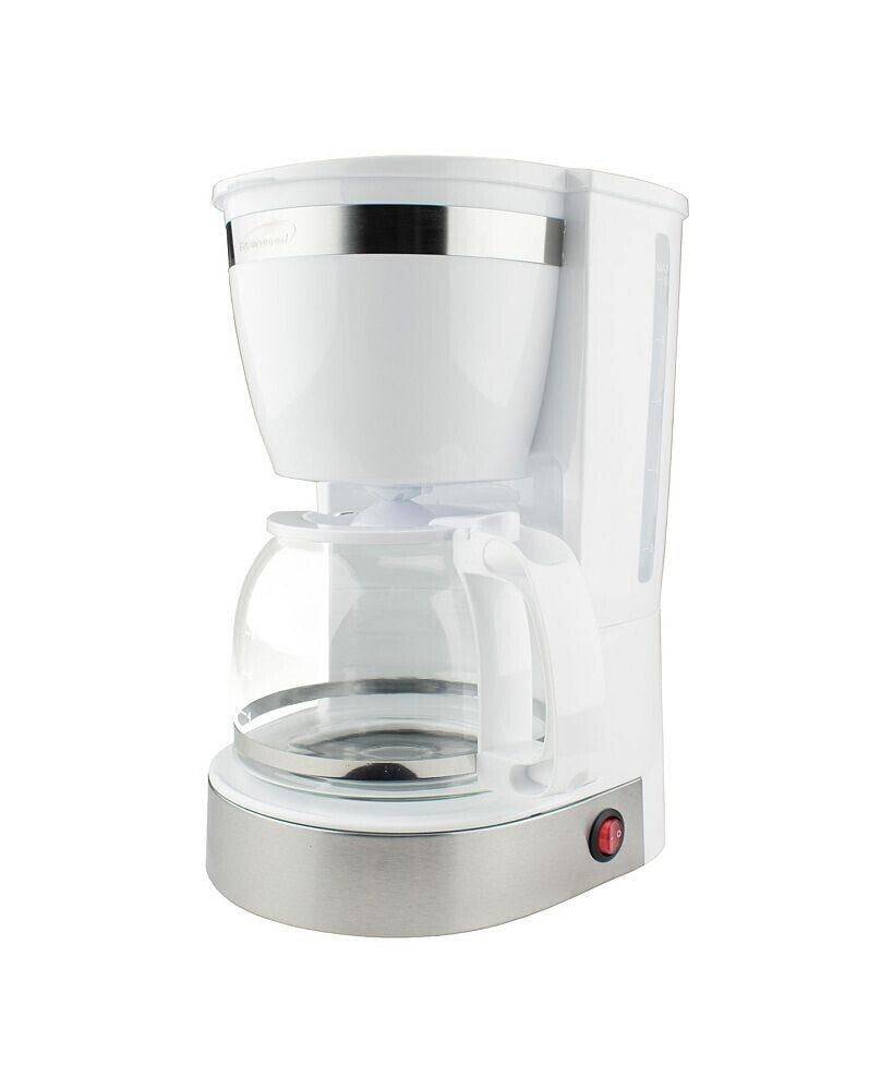 Brentwood Appliances brentwood 10 Cup 800 Watt Electric Coffee Maker w/ Reusable Filter