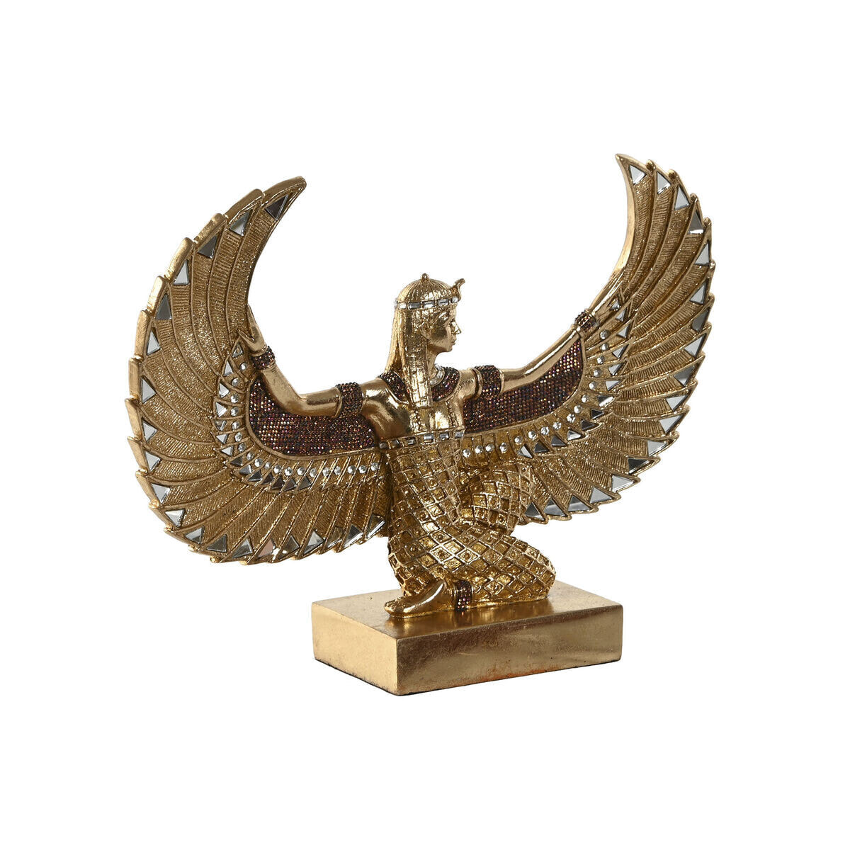 Decorative Figure Home ESPRIT Golden 31,5 x 9 x 23,5 cm