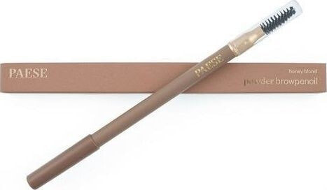 Paese Powder Brow Pencil Shade Honey Blonde Пудровый карандаш для бровей с кистью для приглаживания волосков
