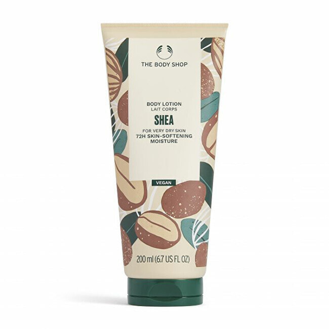 The Body Shop Shea Body Lotion Увлажняющий лосьон для тела с маслом ши 200 мл