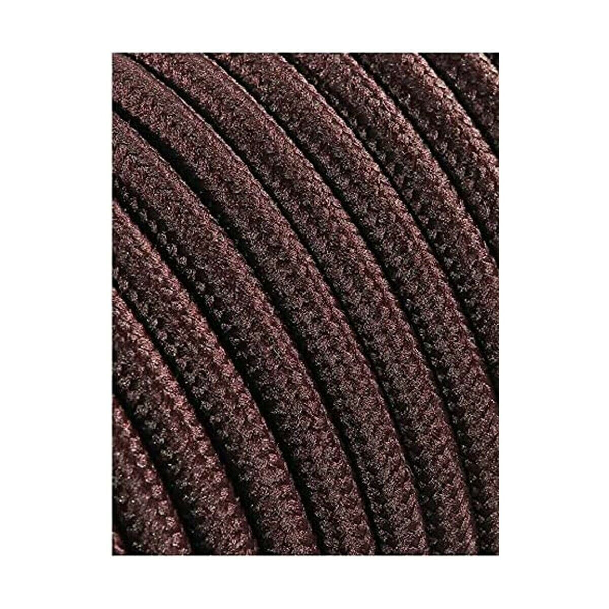 Cable EDM C20 2 x 0,75 mm Brown Textile 5 m