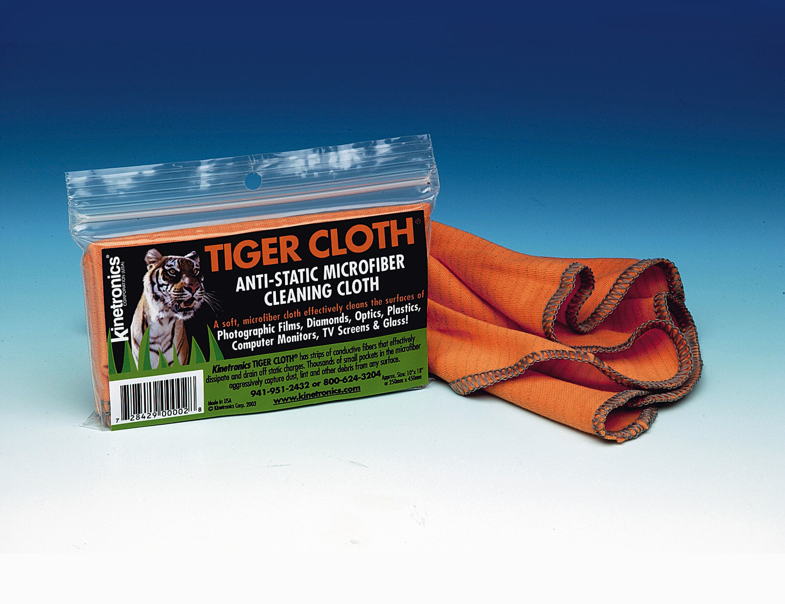 Антистатическая тигровая ткань ASC Kinetronics
