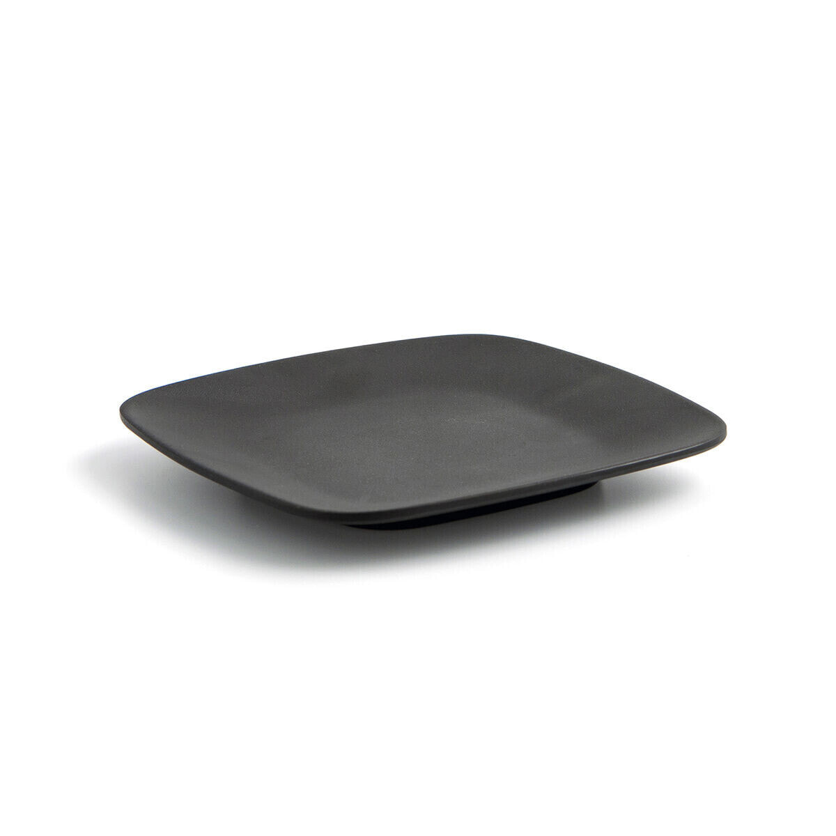 Plate Quid Select Black Plastic Melamin 14,3 x 1,5 cm (12 Units) (Pack 12x)