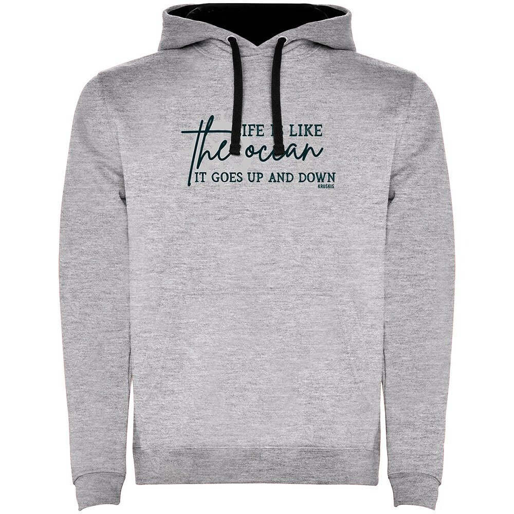 KRUSKIS Up And Down Two-Colour Hoodie