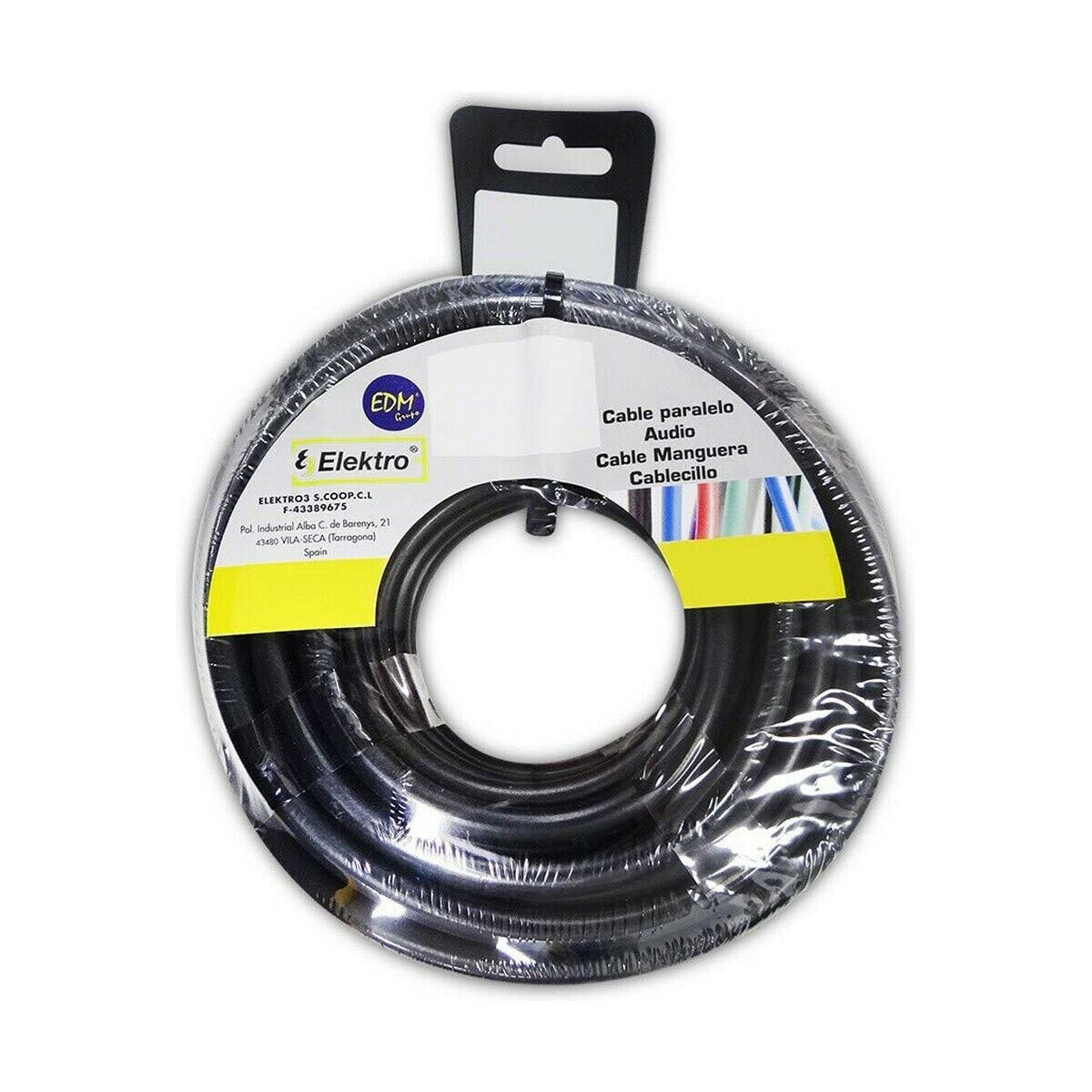 Cable EDM 3 x 1,5 mm 10 m Black