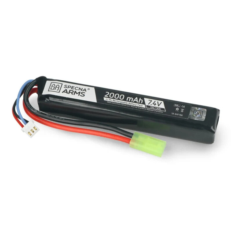 Li-Pol Specna ARMS 2000mAh 15C/30C 2S 7,4V battery - Tamiya